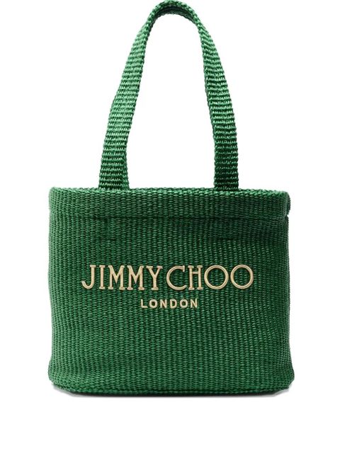 Jimmy Choo logo tote bag - Green - zdjęcie produktu nr 1