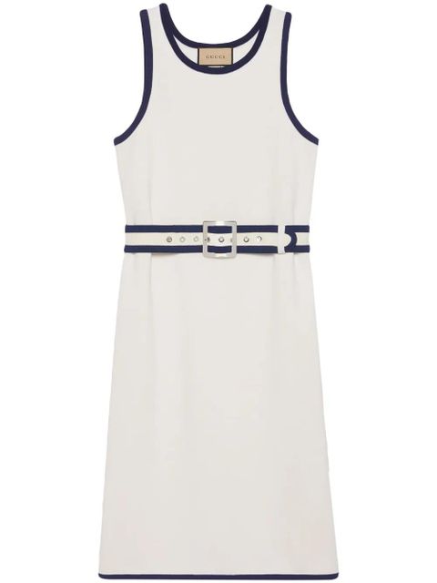 Gucci belted midi dress - White - zdjęcie produktu nr 1