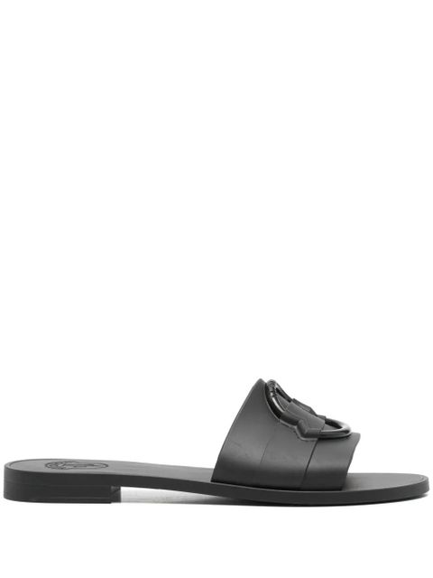 Moncler Mon slides - Black - zdjęcie produktu nr 1