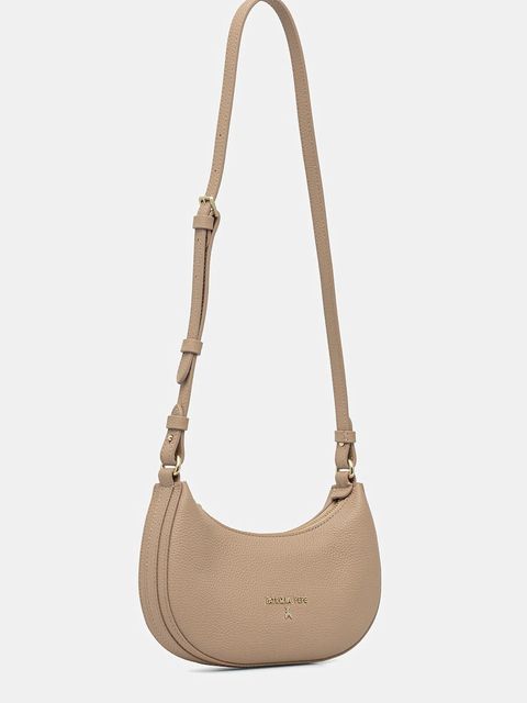 Patrizia Pepe torebka skórzana kolor beżowy 8B0309 L001 - zdjęcie produktu nr 2