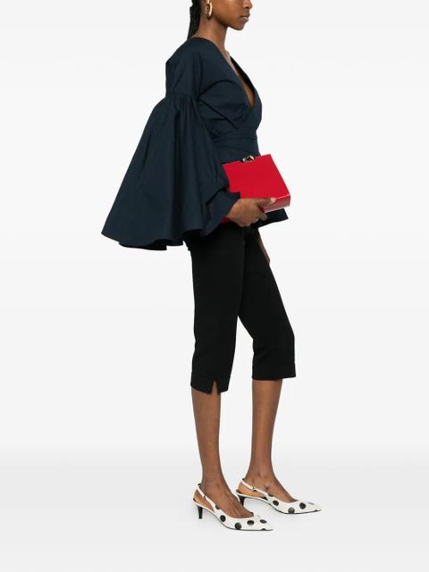 Jacquemus cropped blouse - Blue - zdjęcie produktu nr 2