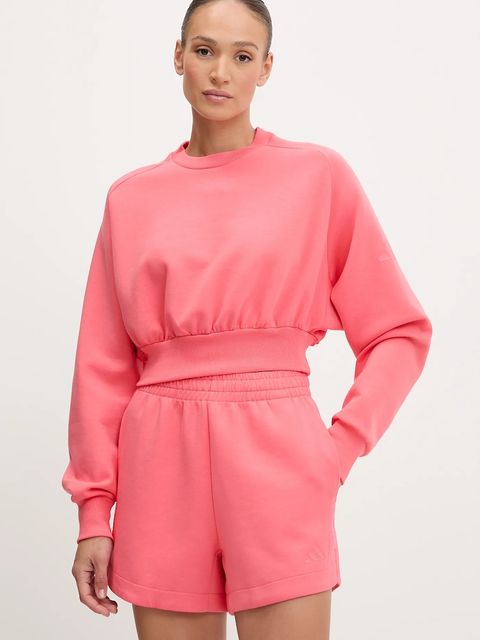 adidas bluza All SZN damska kolor różowy gładka KD9772 - zdjęcie produktu nr 1