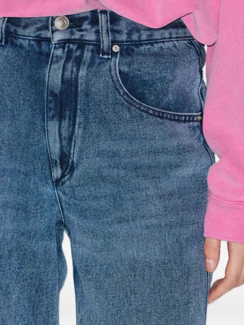 ISABEL MARANT Jenny five-pocket jeans - Blue