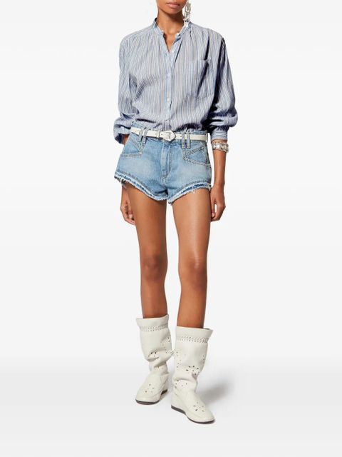 MARANT ÉTOILE Saphia striped blouse - Blue - zdjęcie produktu nr 2