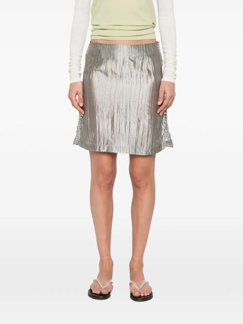 Gimaguas Juless sequin-embellished midi skirt - Grey