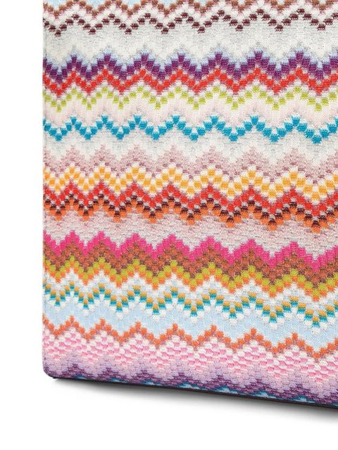 Missoni chevron shoulder bag - White
