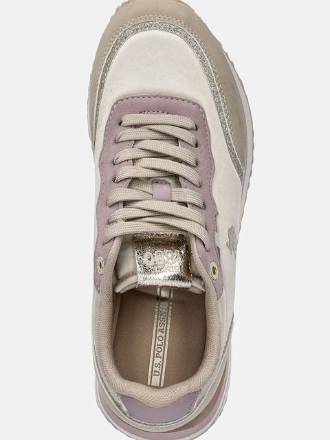 U.S. Polo Assn. sneakersy SACHA009C kolor beżowy SACHA009W/ENH1