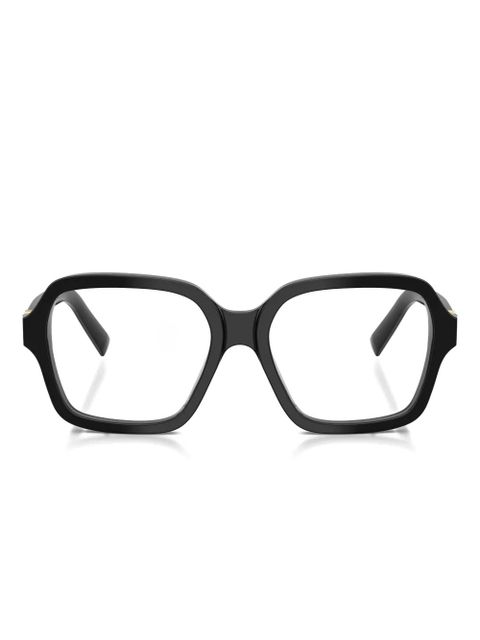 Miu Miu Eyewear square-frame glasses - Black - zdjęcie produktu nr 2