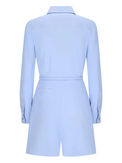 Gucci belted pocket playsuit - Blue - zdjęcie produktu nr 2