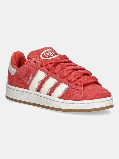 adidas Originals sneakersy zamszowe Campus 00S W damskie kolor czerwony JQ5805 - zdjęcie produktu nr 1