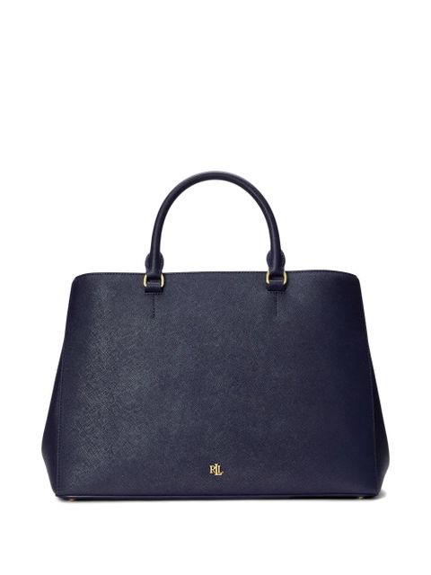 Lauren Ralph Lauren large Hanna leather crossbody bag - Blue - zdjęcie produktu nr 2