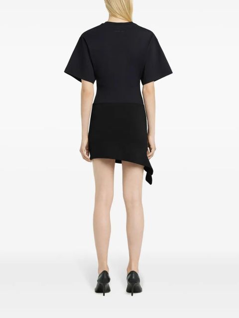 Courrèges wide-sleeves T-shirt - Black