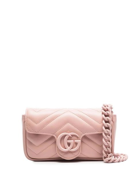 Gucci GG Marmont belt bag - Pink - zdjęcie produktu nr 1