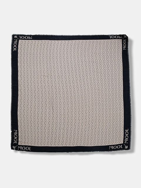 Joop! chusta damska kolor granatowy wzorzysta 30048377