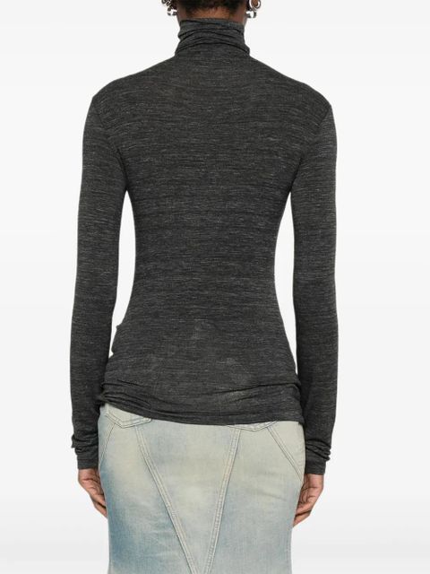 Off-White roll-neck sweater - Grey