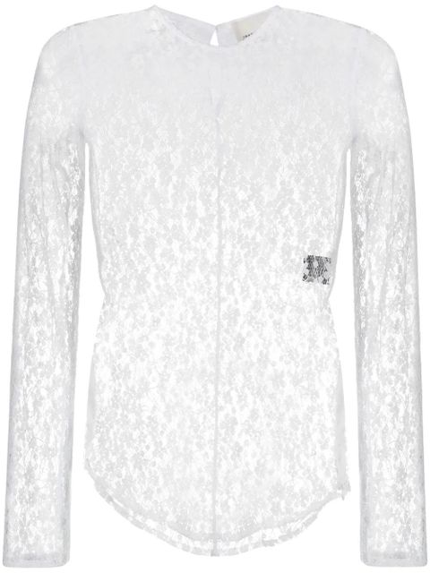 ISABEL MARANT Toyela lace top - White - zdjęcie produktu nr 1