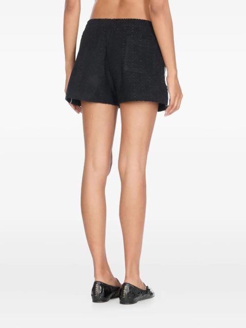 Casablanca monogram terry-cloth shorts - Black