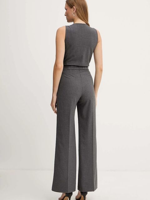 Morgan kombinezon kolor szary z dekoltem w szpic PAMIL.F - zdjęcie produktu nr 2