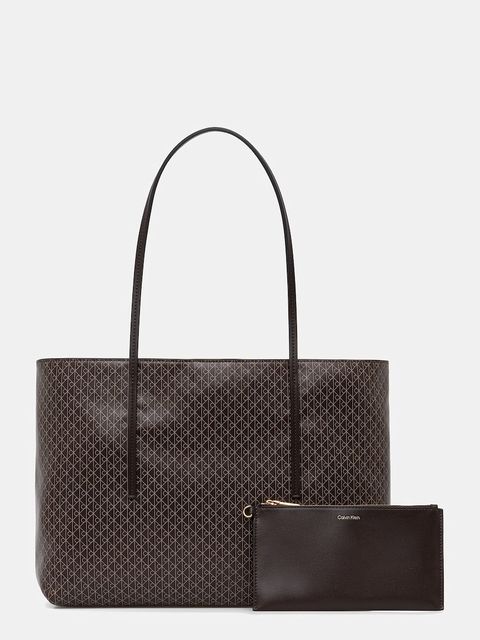 Calvin Klein torebka tote damska z imitacji skóry - zdjęcie produktu nr 1
