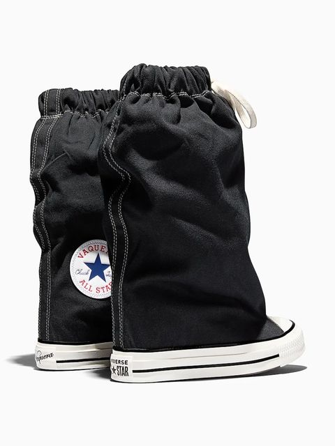 Converse trampki Converse x Vaquera Chuck Taylor All Star Wedge X-HI kolor czarny A17687C