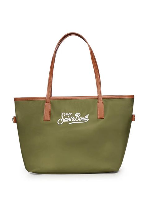 MC2 Saint Barth medium City double-handle tote bag - Green - zdjęcie produktu nr 1