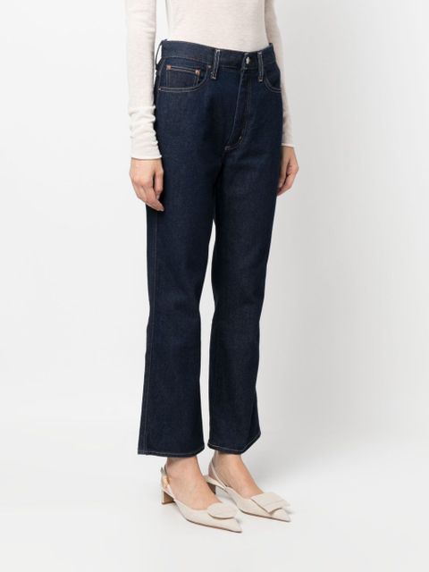 AGOLDE Whisper mid-rise flared jeans - Blue