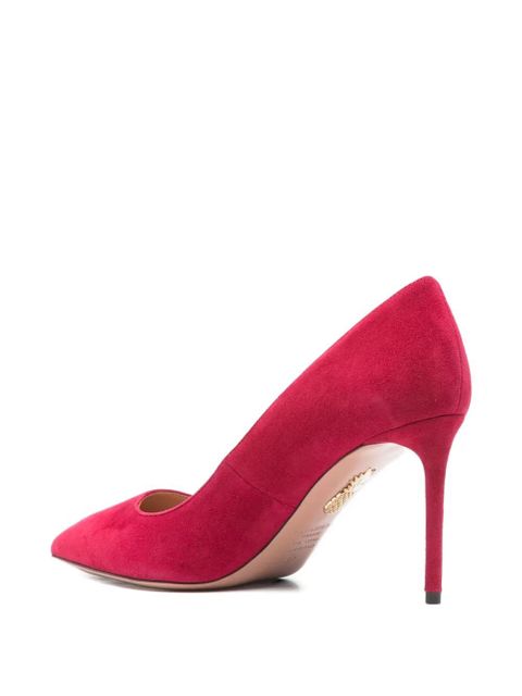 Aquazzura 85mm pointed-toe pumps - Pink