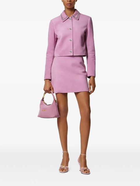 Versace Tag logo shoulder bag - Pink - zdjęcie produktu nr 2