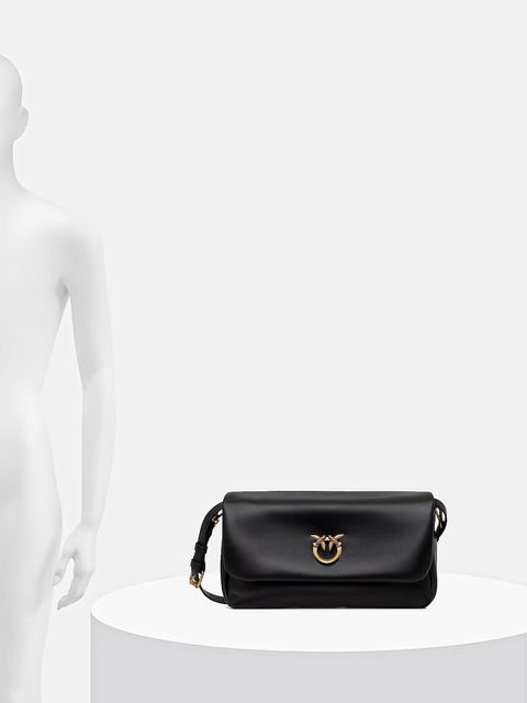 Pinko torebka skórzana Horizontal