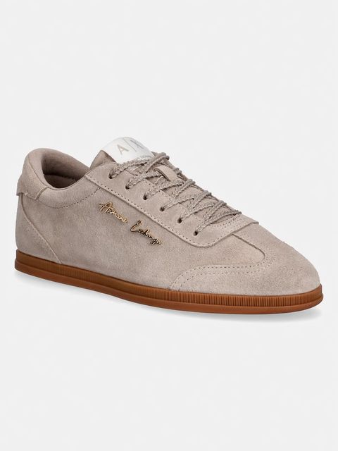 Armani Exchange sneakersy damskie zamszowe - zdjęcie produktu nr 2