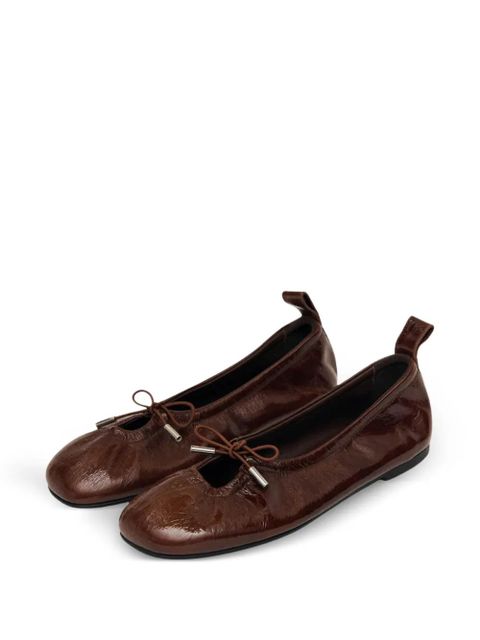 ALOHAS Rosalind leather ballet flats - Brown - zdjęcie produktu nr 2