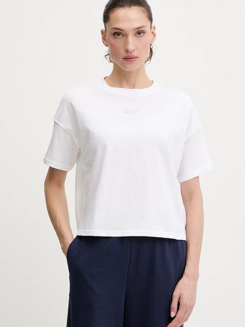 Dkny t-shirt bawełniany damski kolor biały DP6T1662 - zdjęcie produktu nr 1