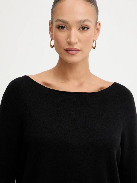 Haveone dres damski kolor czarny HNC-P001