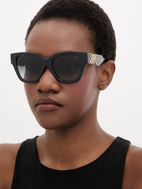 Burberry okulary przeciwsłoneczne kocie oczy damskie - zdjęcie produktu nr 1