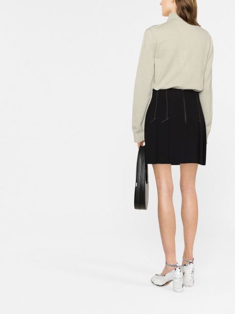 Maison Margiela roll-neck cashmere jumper - Green