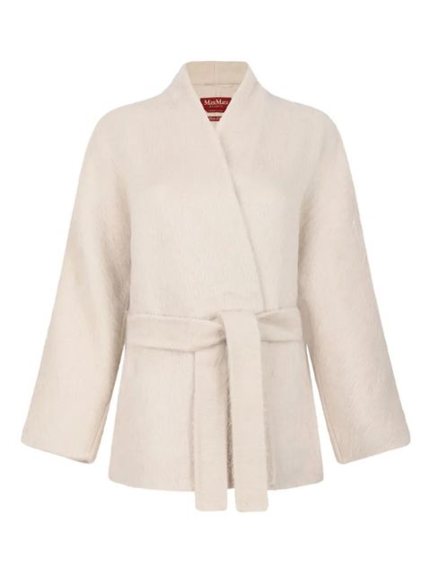 Max Mara belted jacket - Neutrals - zdjęcie produktu nr 1