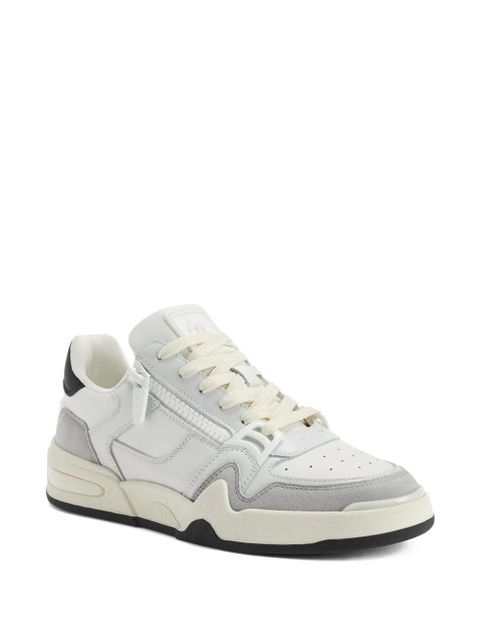 Giuseppe Zanotti Gz ghost zip-detail sneakers - White