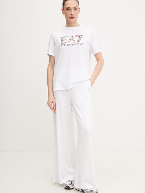 EA7 Emporio Armani t-shirt bawełniany - zdjęcie produktu nr 1