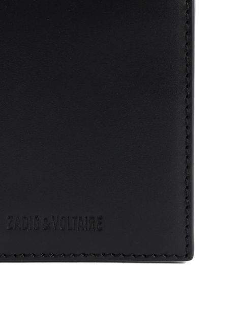 Zadig&Voltaire ZV leather card holder - Black