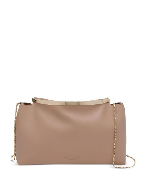 Tod's Magenta chain-strap clutch bag - Neutrals - zdjęcie produktu nr 1