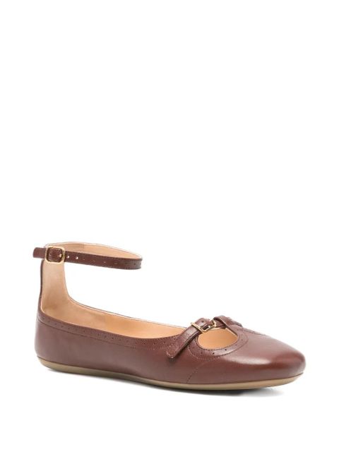 Chloé Misty ballet flats - Brown