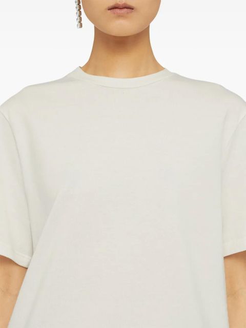 Jil Sander logo-print cotton T-shirt - Neutrals