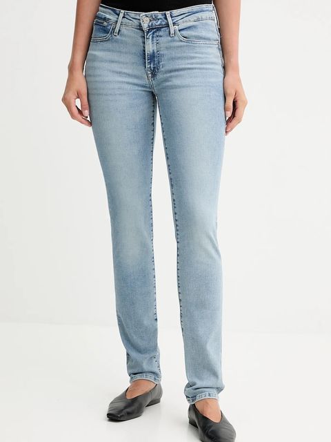 Levi's jeansy 712 SLIM WELT POCKET kolor niebieski - zdjęcie produktu nr 1