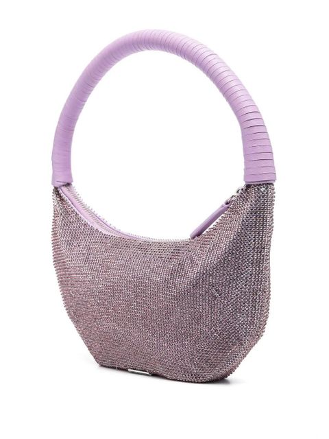 STAUD Pepper crystal-embellished tote bag - Purple - zdjęcie produktu nr 2
