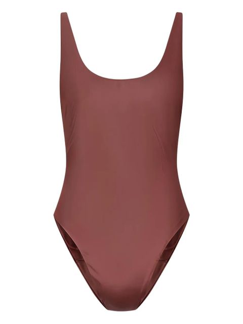 Magda Butrym scoop-neck swimsuit - Brown - zdjęcie produktu nr 1
