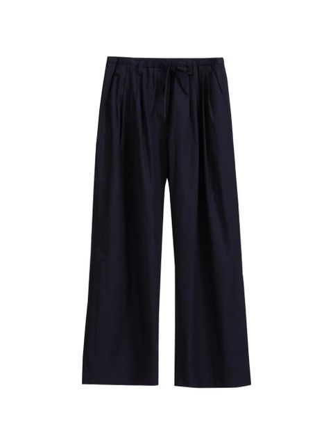 3.1 Phillip Lim drawstring wide-leg trousers - Blue - zdjęcie produktu nr 1