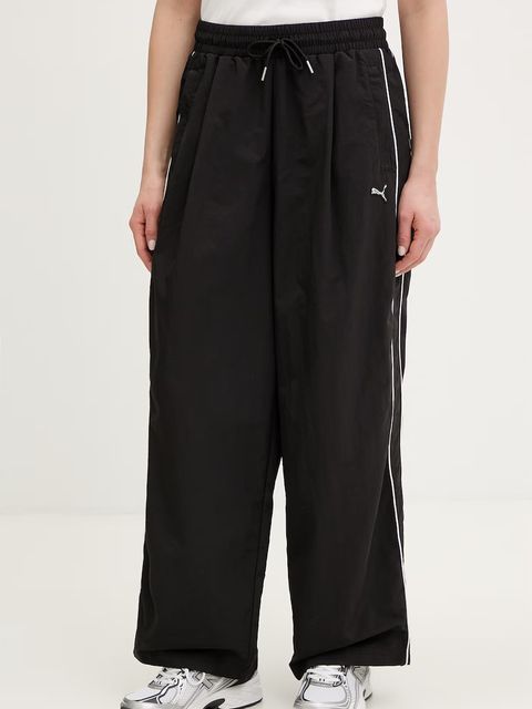 Puma spodnie dresowe Piping Relaxed Woven