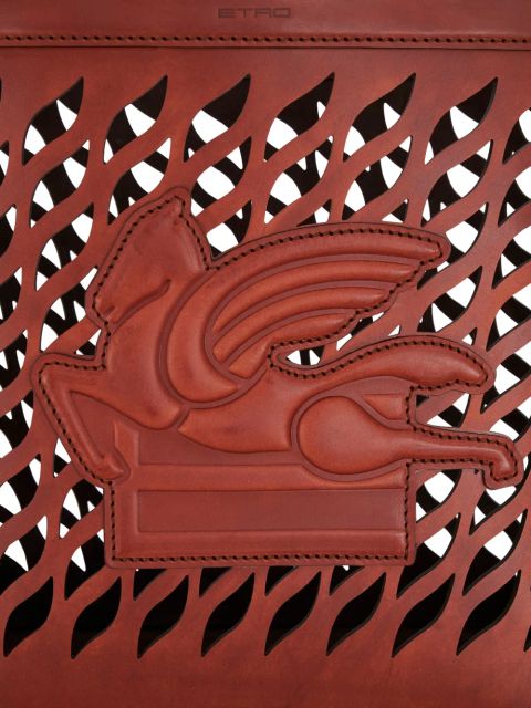 ETRO Pegasus shopping bag - Brown