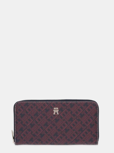 Tommy Hilfiger portfel damski kolor granatowy AW0AW18021 - zdjęcie produktu nr 1