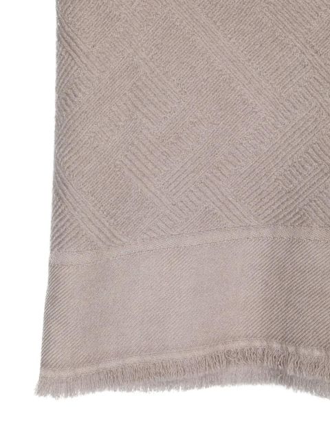 FENDI FF scarf - Brown